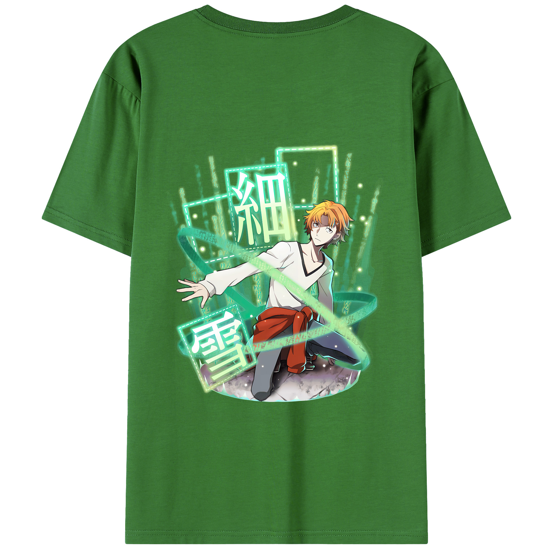 （画像用） 文豪ストレイドッグス Bungo Stray Dogs レディース半袖Tシャツ(バックプリント)